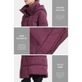 thumbnail image 4 of Orolay Women's Windproof Down Jacket Hooded Down Coat Long Winter Coat, 4 of 5