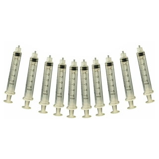 Kopperko Borosilicate Glass Syringe with Needle, Luer Lock 1ml syringe for  Pets - 10 pack 