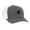 Alaska, variant on New Mexico State Flag Embroidered Trucker Mesh Snapback Hat-Graphite-White Mesh