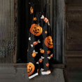 thumbnail image 4 of Halloween Jumpsuits for Women Cotton Linen Funny Floral Print Lounge Rompers Funny Floral Print Casual Comfy Overalls with Pockets, 4 of 7