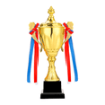 thumbnail image 1 of Trophée d'Or 11.8 Pouces pour Compétitions de Réunions Sportives, Récompenses d'Équipe de Gagnants de Soccer et Fêtes de Compétition, 1 of 5