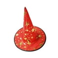 thumbnail image 3 of Sombrero de de Halloween para mujer, sombrero puntiagudo gótico para actuación en , cosplay Rojo, 3 of 9