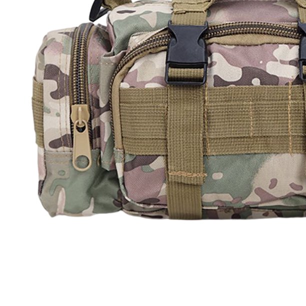Bolsa De Hombro Cámaras Bolsa 600D Oxford Tela Molle Bolsas de hombro Impermeable para acampar al aire libre Sywqhk Para Estrenar
