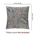 thumbnail image 4 of nygtbtfer Throw Pillow Cover Floral Ethnic Pattern Motifs of The Pillowcase Home Decorative Square Pillow Case Cushion Cover 22x22in, 4 of 7