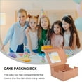 thumbnail image 4 of 10pcs Egg Tart Box Cupcake Packing Box Dessert Box Cupcake Wrapping Package Box, 4 of 6