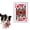 Print J/1pcs, variant on Interactive Pet Newspaper Toy, Squeaky Interactive Crinkle Dog Toy,Durable Washable Bite-Resistant Pet Toys for Small Medium Dogs Poodle Teddy