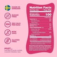 thumbnail image 6 of Pandy Swedish Candy Sugar Free Candy Wild Strawberry & Fruity Green Apple 14 Bags - Swedish Candy Mix - Diet Candy Keto Gummy Low Calories Snacks - Healthy Foam Sweets Fruity Chews 14 x 1.8oz, 6 of 10