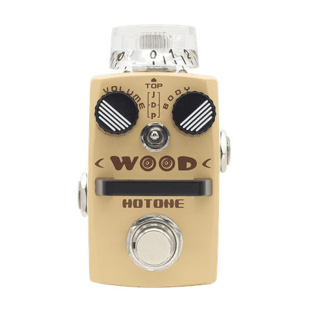 Hotone Wood Acoustic Guitar Simulator Guitar Effect