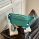 thumbnail image 4 of Bolso de pecho para mujer, riñonera de lona a la moda, riñonera, bolsas de viaje al aire libre (azul), 4 of 8