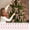 Pink, variant on 16PCS Velvet Ribbon Bows for Christmas Tree, Vintage Rustic Small Craft Bows Ornaments for Garland Wreath Gift Wrapping Candy Bags Party DIY Decorations