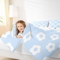 thumbnail image 4 of Homewish Kawaii Flower 3 Pieces Queen Comforter Set for Teens Boys Girls,Dreamy Princess Ultra Soft Bedding Sets,Retro Floral Blossoms Bedding Comforter Set Breathable,Ultra Soft Home Decor, 4 of 8