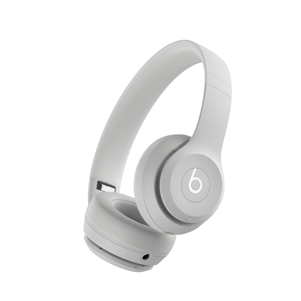 Beats Solo 4 Wireless Headphones - On-Ear Wireless Headphones - Drenched Gray