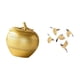 thumbnail image 5 of Escultura de frutas,Figura decorativa de fruta para decoración del hogar,Escultura de estatua decorativa de resina,Arte de pared de pájaros de madera,Pájaros de madera para decorar la, 5 of 8