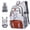 gray, variant on Large Capacity Lightweight Outdoor Travel Backpack with Shoe Compartment - Mountaineering, Camping and Hiking Bag, Durable Polyester, Adjustable Shoulder Straps, Multiple Pockets, Travel Backpacks