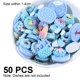 thumbnail image 2 of 50 Uds mezcla Flatbacks resina DIY Craft, para manualidades de álbum de recortes DIY fabricación de fundas de teléfonos móviles, patrón aleatorio MFZFUKR BST3009932-5, 2 of 6