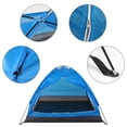thumbnail image 2 of MIXFEER Camping Tent for 2 Person Single Layer Outdoor Portable Beach Tent, 2 of 5