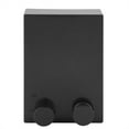 thumbnail image 2 of Tendedero retráctil invisible de acero para colgar ropa en interiores, cuerda de secado flexible (negro), 2 of 9