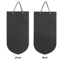 thumbnail image 4 of Lssam Wall Mount Earring Holder and Organizer, Premium Soft Felt Construction for 330 Pair Capacity, Tangle-Free Hanging and Stud Earring Display with Easy Installation - Single Unit in Grey, 4 of 8