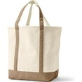 thumbnail image 2 of Lohol Open Top Canvas Tote Bag, 2 of 5