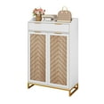 thumbnail image 3 of Dextrus 5-Tier Shoe Cabinet with Drawer, Large Capacity Shoe Storage Organizer for Entryway & Living Room, 3 of 12