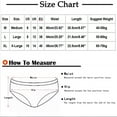 thumbnail image 2 of Scyoekwg Womens Underwear Thong Solid Color Ladies Panties Fashion Mid Waisted Breathable Bikini Underwear Hipster Panties Pack of 3(Beige,L), 2 of 8