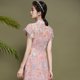 thumbnail image 5 of Nuevo diseñador de verano, ropa de mujer de alta gama, vestidos elegantes con estampado en forma de A para fiesta, 5 of 5