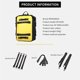 thumbnail image 4 of Bolsa Trasera Impermeable Para Motocicleta De Gran Capacidad De 30L, Paquete Estable Para Asiento Trasero De Motocicleta Con Cremallera Desmontable Moyic VI005471-00, 4 of 5