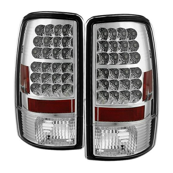 Spyder 5001535 Auto Euro Tail Lights for 2000-2006 Chevy, GMC Suburban, Tahoe 1500 & 2500, Yukon & Yukon Denali