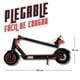 thumbnail image 3 of Scooter Eléctrico Plegable con Luz Delantera Velocidad máxima 25 km7h Pantalla digital integrada Batería extraible Patín eléctrico para adultos Color Blanco Dosyu X9, 3 of 8