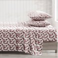 thumbnail image 4 of Brielle Home 100% Cotton Flannel Sheet Set, 4 of 4