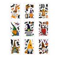 thumbnail image 2 of Huellas Dactilares Sangrientas Para Ventana, Calcomanías De Pared Espeluznantes Para Decoración De Halloween De Casa Embrujada Scienceny HA041952-01, 2 of 6