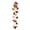 A003- D, variant on Illuminated Santa Claus Front Door Hanging Decor with Crocheted Knit Design and Led String Lights for Wall Christmas Decoration