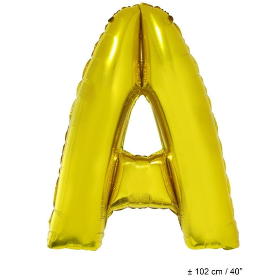 Balloon-Foil-Letter A-40"-Gld