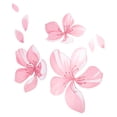 thumbnail image 1 of Pink for Cherry Blossom Vinyl Car Sticker Auto Flower Decal Windshield Windo Bumper A, 1 of 10