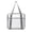A003- Gray, variant on Clear Concert Bag | Security Compliant Zippered Heavy Duty Tote | Stadium Approved Waterproof Vinyl Bag for Events, Beach, Gym, Travel Gift