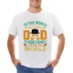 thumbnail image 1 of Camiseta feliz del Día del Padre camisetas personalizadas camisetas negras para hombres, 1 of 7