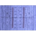 thumbnail image 1 of Ahgly Company Indoor Rectangle Abstract Blue Contemporary Area Rugs, 7' x 10', 1 of 4