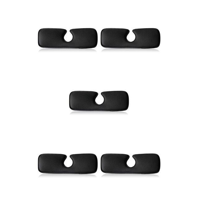 Inteprter Protector contra salpicaduras, alfombrilla absorbente reutilizable lavable, almohadilla de secado para encimera de cocina, accesorios 46x10cm 5piezas