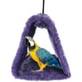 thumbnail image 3 of Bird Tent Plush Hammock Warm Hut Hanging Nest for Cage Snuggle Sleeping Bed Parrot Hideaway Cave for Eclectus Parakeet Cockatiels Cockatoo Lovebird, 3 of 6