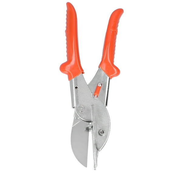 Angle Scissors Trim Shears, Multi Angle Miter Shear Cutter, with Adjustable Dial Multi Purpose 45-135 Accurate for PVC Soft Wood Plastic Triming