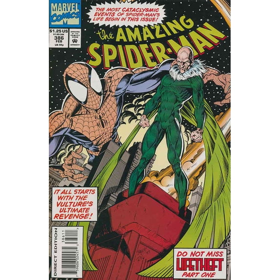 Amazing Spider-Man, The #386 VF ; Marvel Comic Book