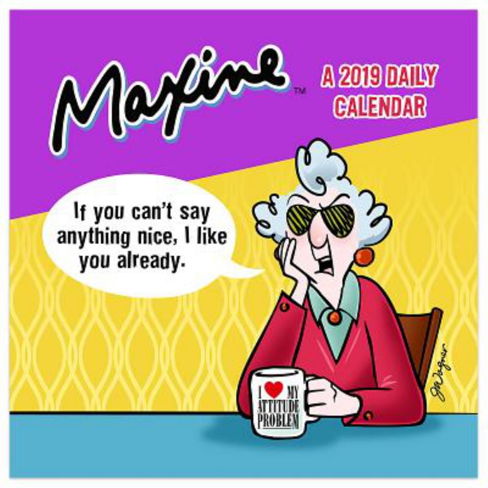 2019 MAXINE BOX CALENDAR