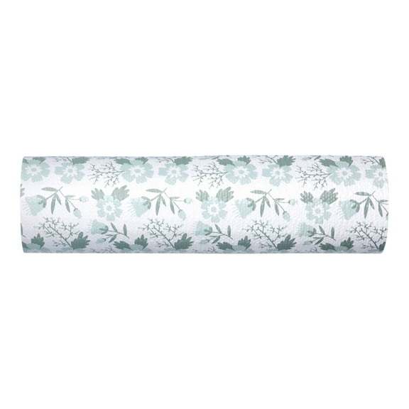 KFFKFF Non-Adhesive Non-Slip Drawer and Shelf Liner, Waterproof PVC Cabinet and Fridge Mats, Floral Design, 23 FT for Kitchen, Bathroom, and Cupboards