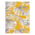 thumbnail image 3 of Unique Loom Blossom Collection Area Rug - Montego (7' 10" x 10' Rectangle Yellow/Ivory), 3 of 7