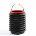thumbnail image 1 of Foldable Portable Car Trash Can With Lid, Trash Bag Can Be Hung In The Car Trash Can, 1 of 6