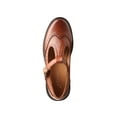 thumbnail image 6 of TMA EYES Chunky Platform T-Strap Hollowed-Out Loafer Vintage Round Toe Women's Single Shoes, 6 of 7