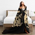 thumbnail image 4 of Blanket Throw Bedding Room Decor Flannel Blankets for Bed Sofa Warm Blankets 60"x50", 4 of 6