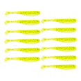 thumbnail image 1 of S SERENABLE 12 Pack Artificial Swimbaits Minnow Simulated Worms Soft D, 7cm D, 1 of 6