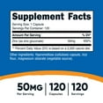 thumbnail image 2 of Nutricost Zinc Gluconate 120 Vegetarian Capsules (50mg) - Non-GMO Supplement, 2 of 5