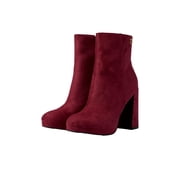 GBG Los Angeles Deona Medium Red DEONA-RED Womens Size 6